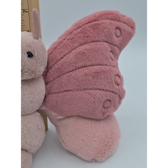 Retired Jellycat Soft Plush 10" Beatrice Pink Purple Butterfly EUC Fast Shipping - Picture 2 of 9